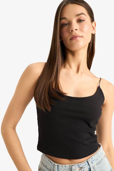 Slim Fit Crew Neck Tank Top