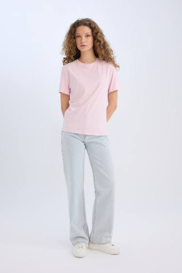 Regular Fit Crew Neck Short Sleeve T-Shirt