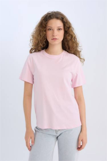 Regular Fit Crew Neck Short Sleeve T-Shirt