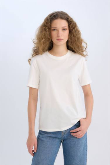 Regular Fit Crew Neck Short Sleeve T-Shirt