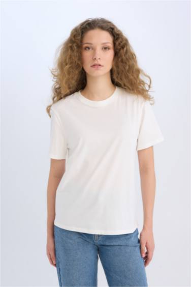 Regular Fit Crew Neck Short Sleeve T-Shirt