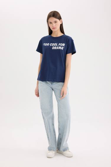 Regular Fit Crew Neck Short Sleeve T-Shirt