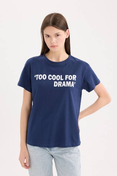 Regular Fit Crew Neck Short Sleeve T-Shirt