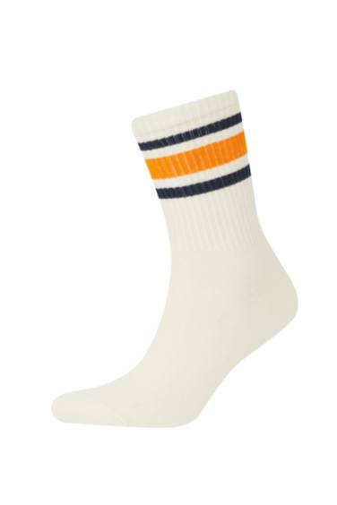 Man Comfortable Elastic 3 Piece Cotton Long Socks