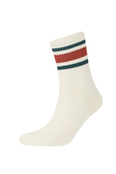 Man Comfortable Elastic 3 Piece Cotton Long Socks