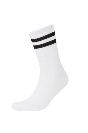 Lot de 5 paires de Chaussettes longues en coton pour homme