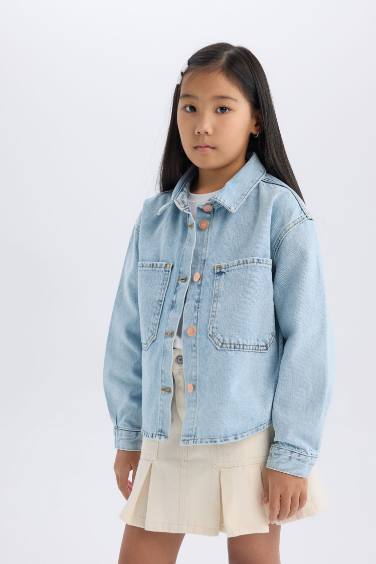 Girl Cotton Jean Jacket