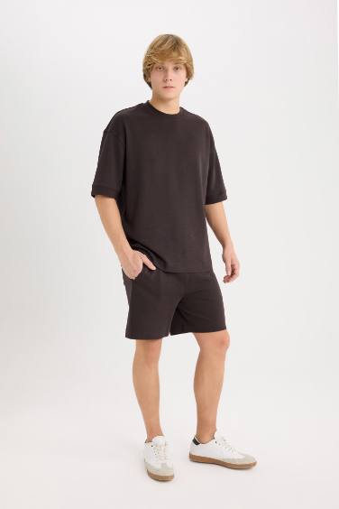 Regular Fit Regular Hem Shorts