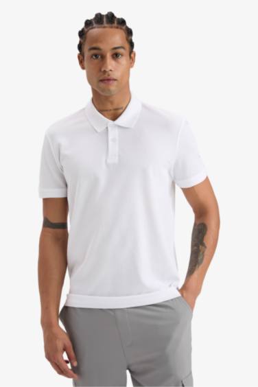 DeFactoFit Slim Fit Pique Polo T-Shirt
