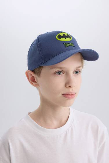 Boy Batman Printed Cotton Baseball Basketball Cap