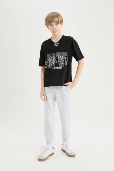 Ensemble de t-shirt imprimé et pantalon de jogging pour garçon