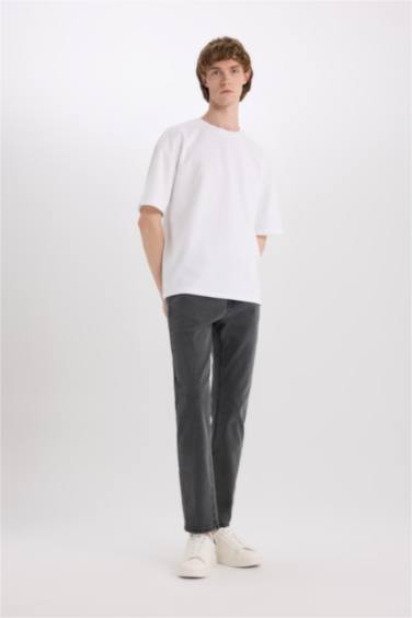 Sergio Regular Fit Regular Hem Denim Trousers