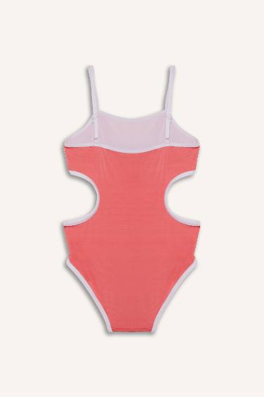 Трикотажный купальник для девочек