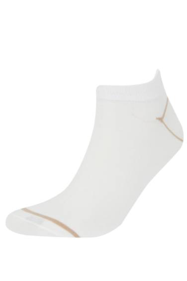 Man Striped 5 Piece Short Socks