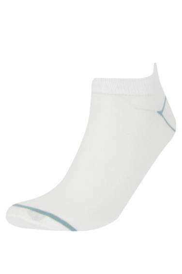 Man Striped 5 Piece Short Socks