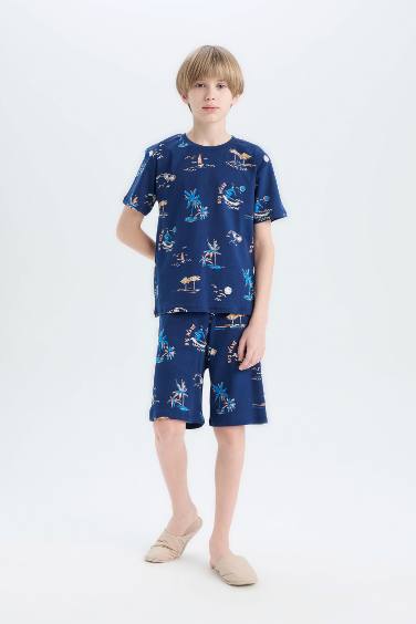 Boy Regular Fit 2 Piece Pajama Set