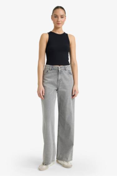 Базовая майка кашкорсе Slim Fit с круглым вырезом