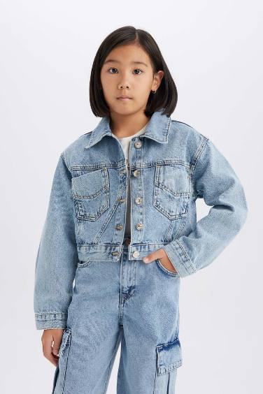 Girl Cotton Jean Jacket