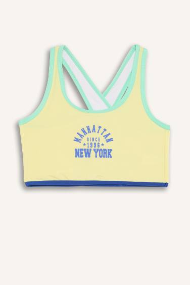 Бикини для девочек с принтом