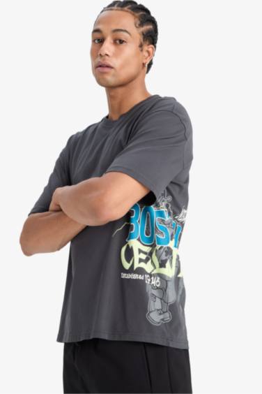 DeFactoFit NBA Boston Celtics Oversize Fit T-Shirt