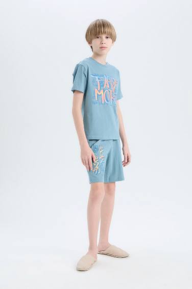 Boy Regular Fit 2 Piece Pajama Set