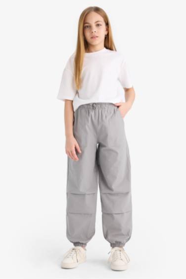 Girl Parachute Jogger Pants