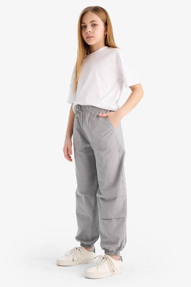 Girl Parachute Jogger Pants