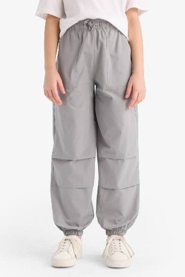 Girl Parachute Jogger Pants
