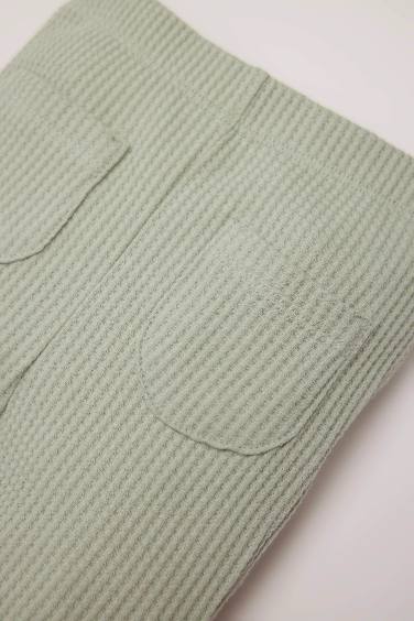 Kız Bebek İspanyol Paça Waffle Tayt