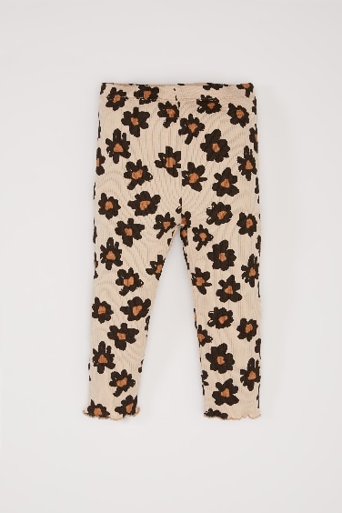 طقم بيبي بناتي سويت شيرت وبنطلون قصة عادية - قطعتين