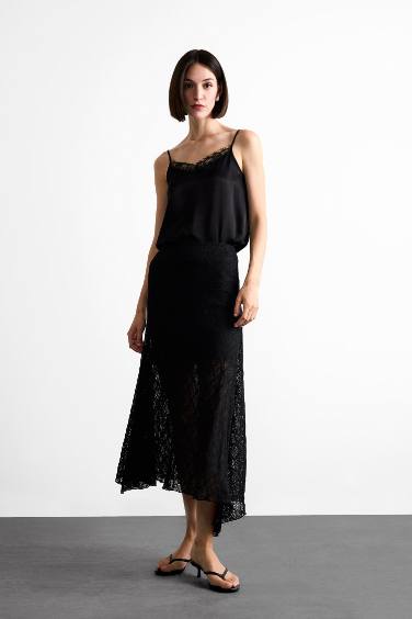 New Year's Themed Basic V Neck Satin Suspender Blouse