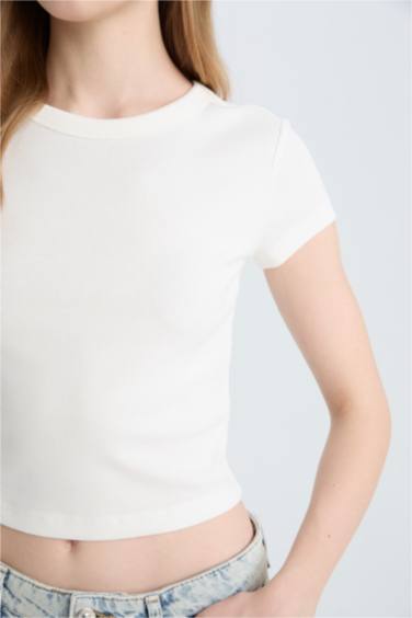 Slim Fit Camisole Short Sleeve T-Shirt