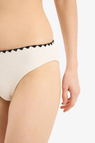 Fall in Love Regular Fit Crepe Bikini Bottom