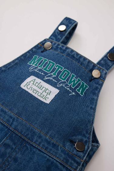 Baby Boy Denim Jumpsuit