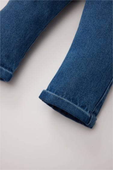 Baby Boy Denim Jumpsuit