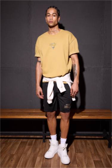 DeFactoFit NBA Chicago Bulls Oversize Fit T-Shirt