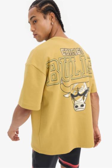 DeFactoFit NBA Chicago Bulls Oversize Fit T-Shirt