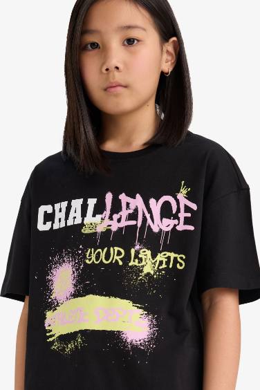 Oversize Fit Short Sleeve T-Shirt