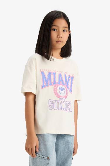 Girl Oversize Fit Short Sleeve T-Shirt