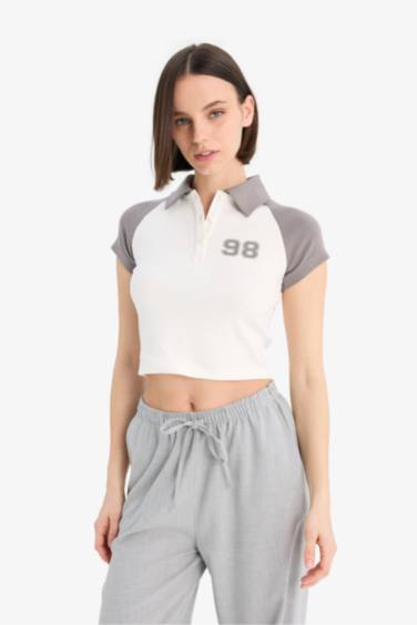 Coool нөмірі қабырға Қысқа жеңді футболка