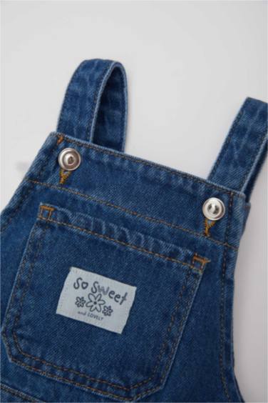 Girl Baby Denim Jumpsuit