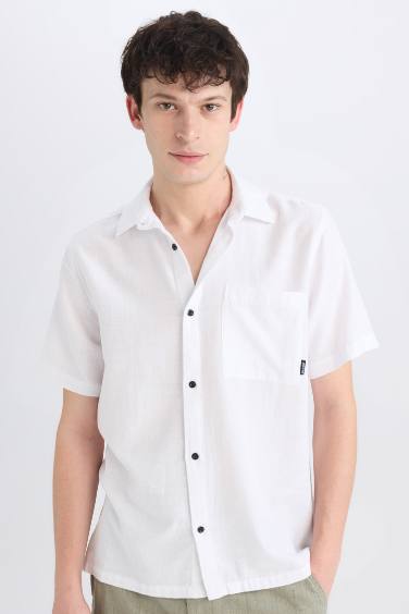Regular Fit Cotton Short Sleeve Shirt