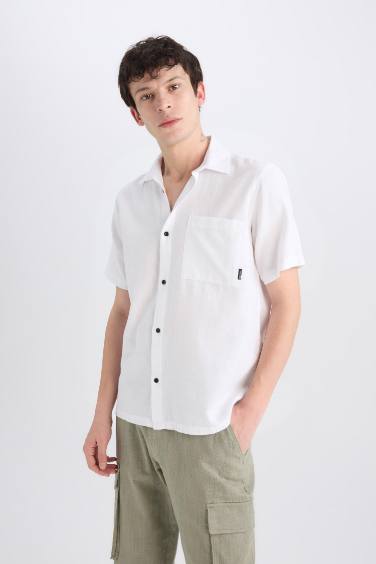 Regular Fit Cotton Short Sleeve Shirt