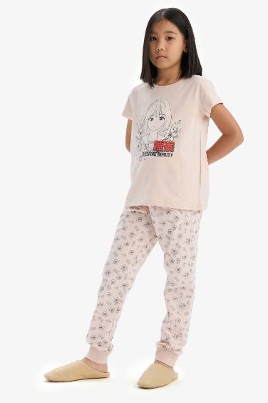 2 piece Regular Fit Knitted Pyjamas