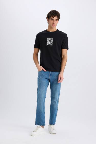 Regular Fit Crew Neck Short Sleeve T-Shirt