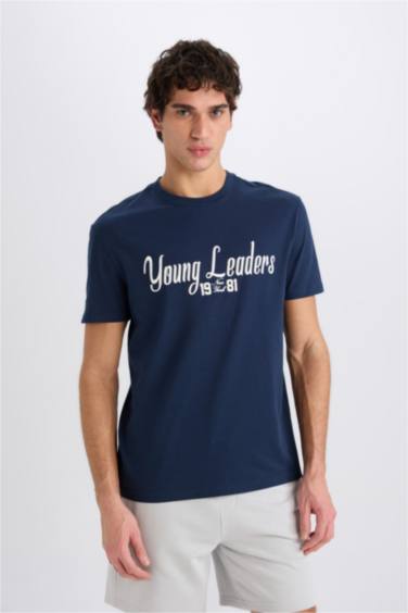 Regular Fit Crew Neck Short Sleeve T-Shirt