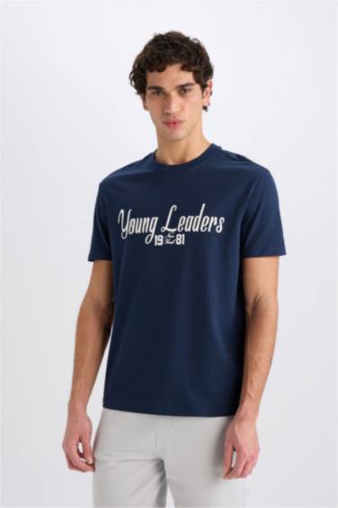 Regular Fit Crew Neck Short Sleeve T-Shirt