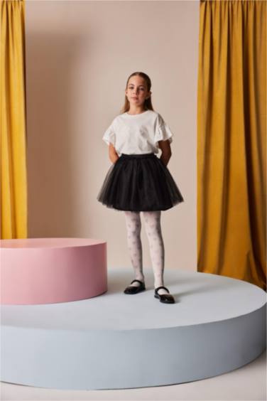 Gir Flexible Waist Tutu Skirt