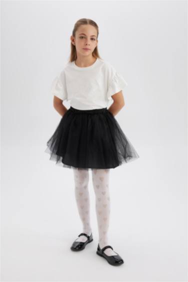 Gir Flexible Waist Tutu Skirt