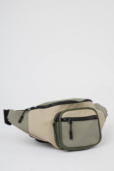 Сумка на пояс из искусственной кожи для мужчин